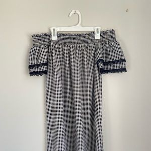 Off the shoulder summer dress